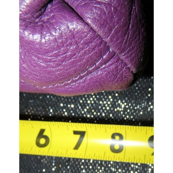 See By Chloe Purple & Silver Italian Leather Crossbody Handbag concealed pocket - Picture 14 of 14